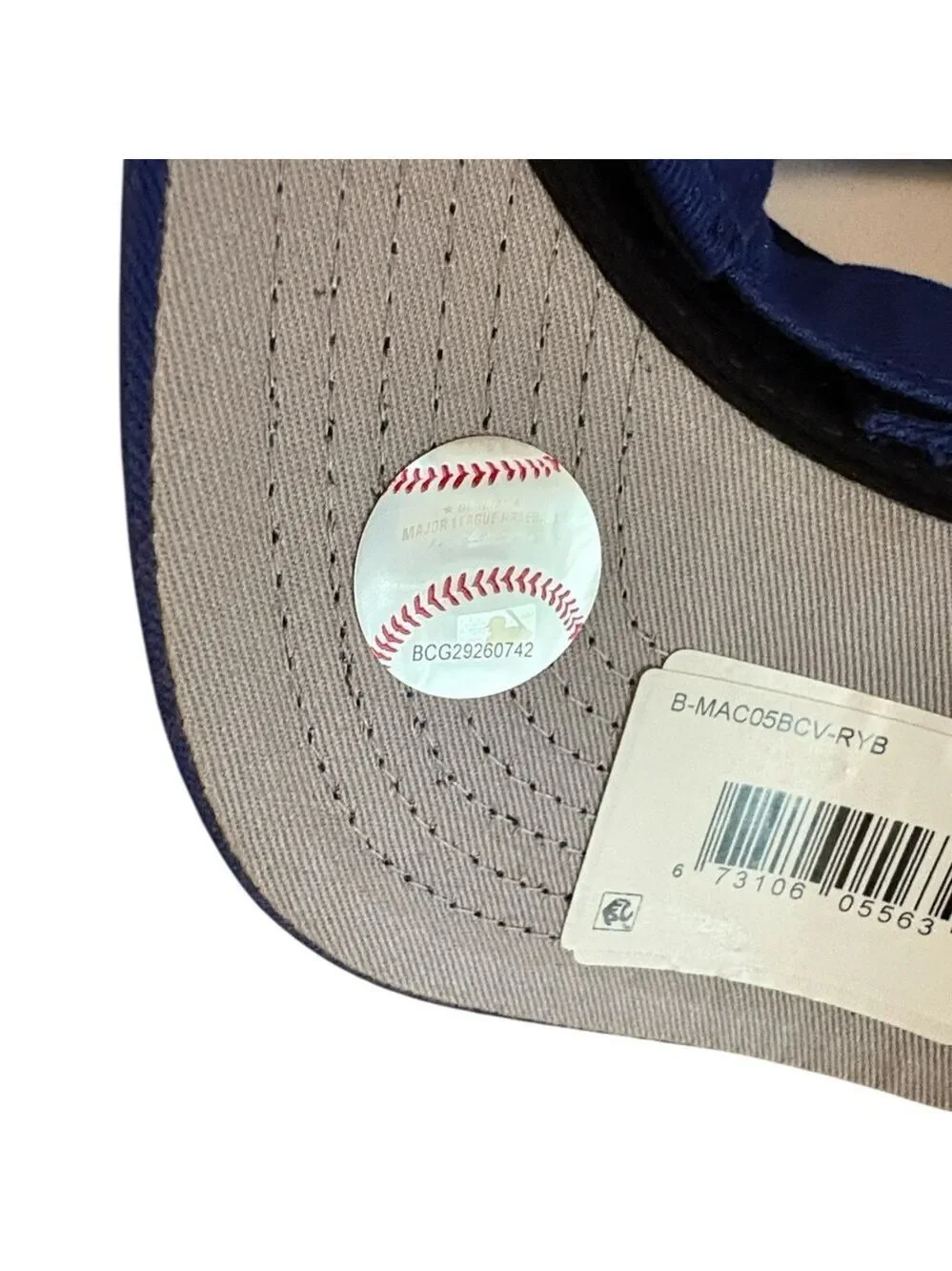 Genuine Merchandise Men’s MLB Chicago Cubs Cap Adjustable Fan Favorite Blue New
